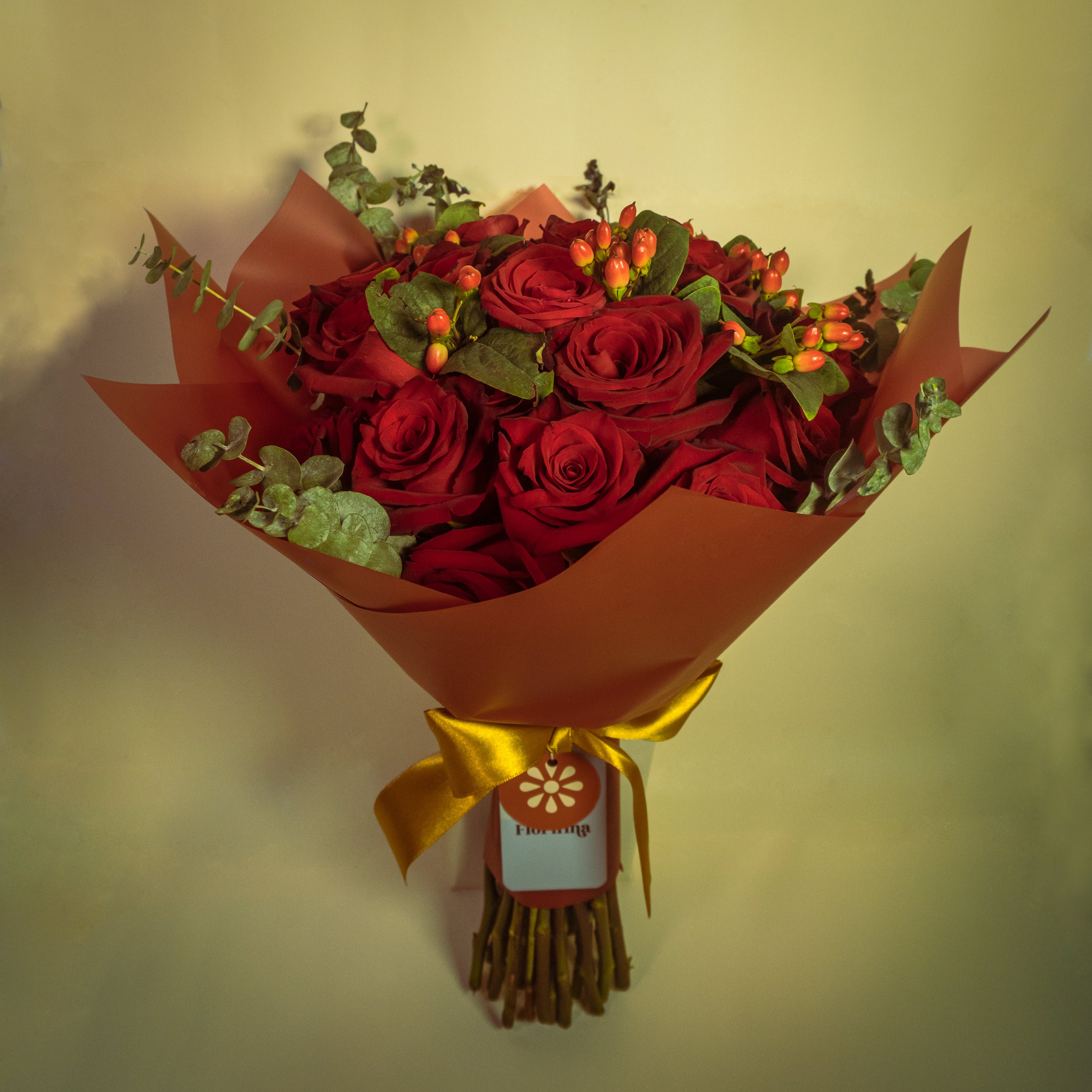 Ramo de 24 Rosas rojas