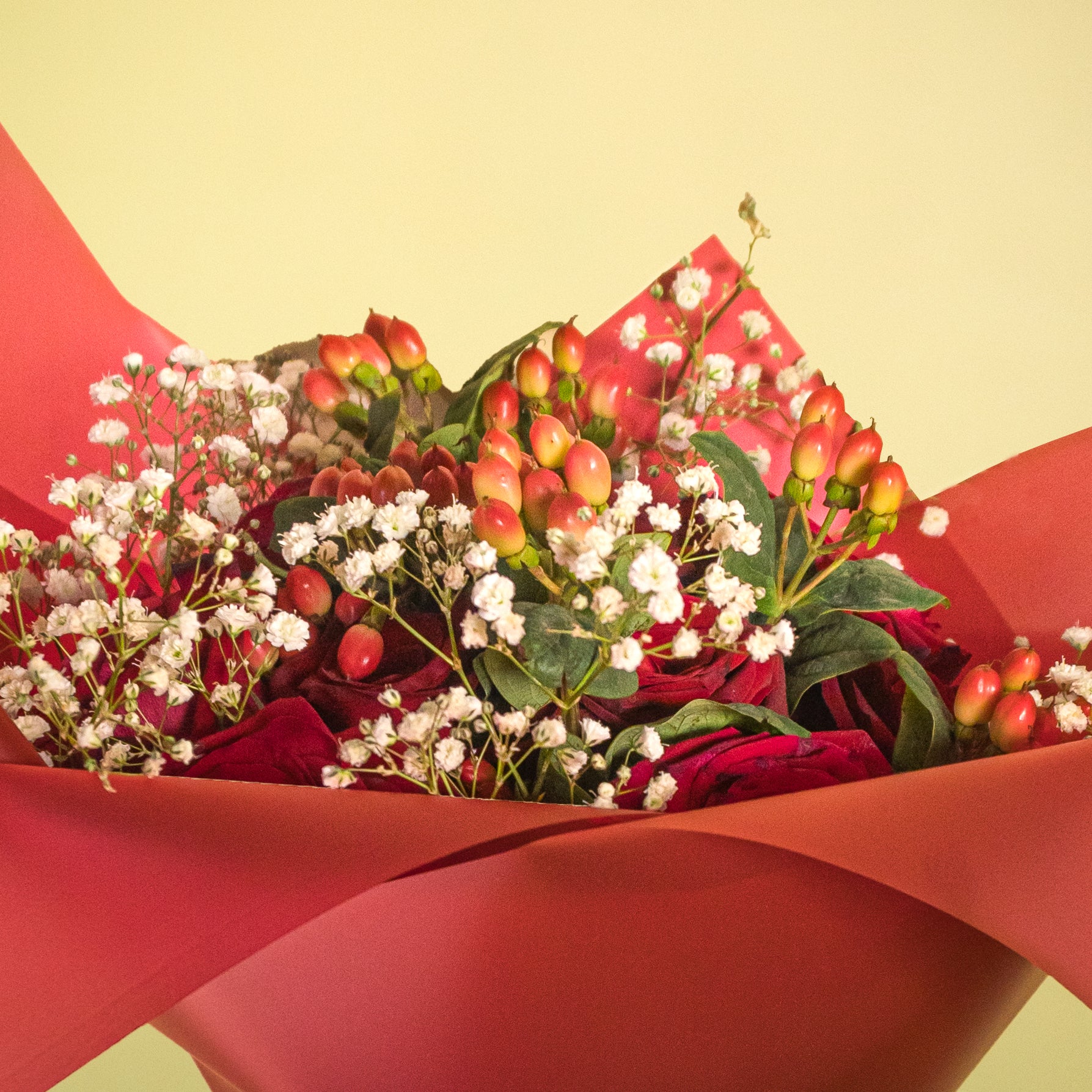 Ramo de 12 Rosas rojas